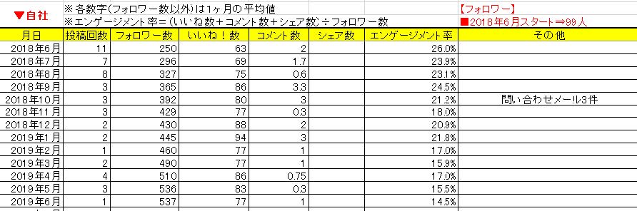 エステサロンの実績