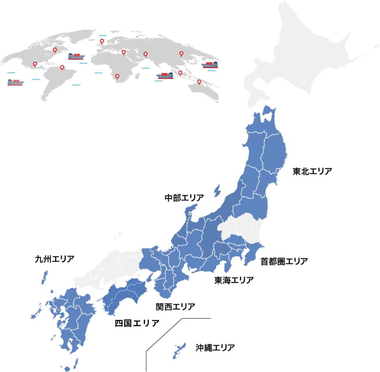 日本地図